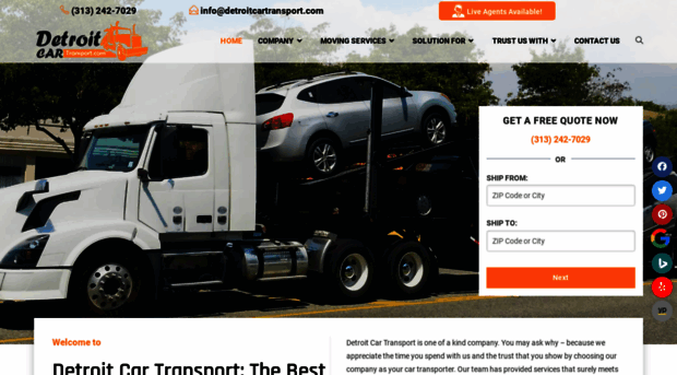 detroitcartransport.com