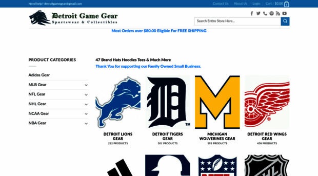 detroitgamegear.com