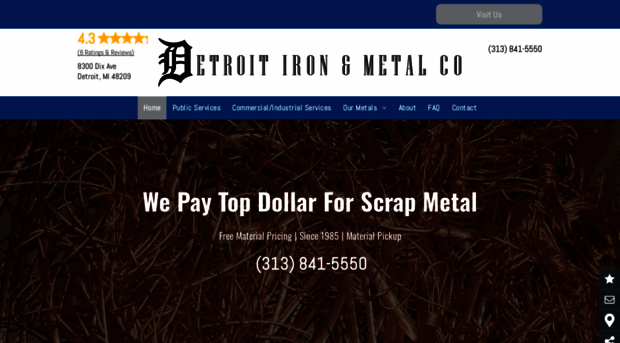 detroitironandmetal.com