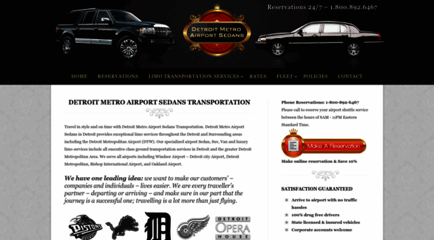 detroitmetroairportsedans.com