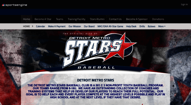 detroitmetrostars.com