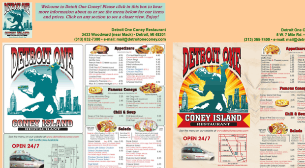 detroitoneconey.com