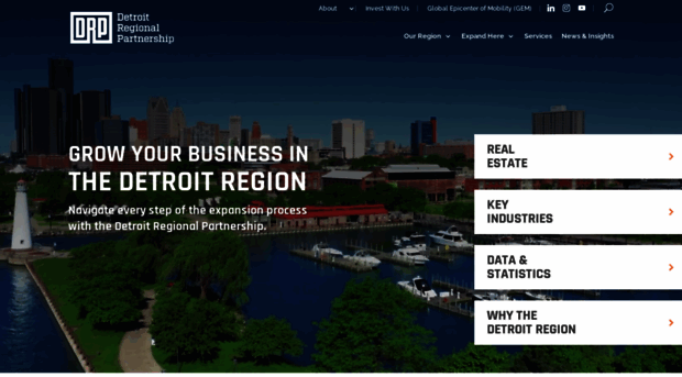 detroitregionalpartnership.com