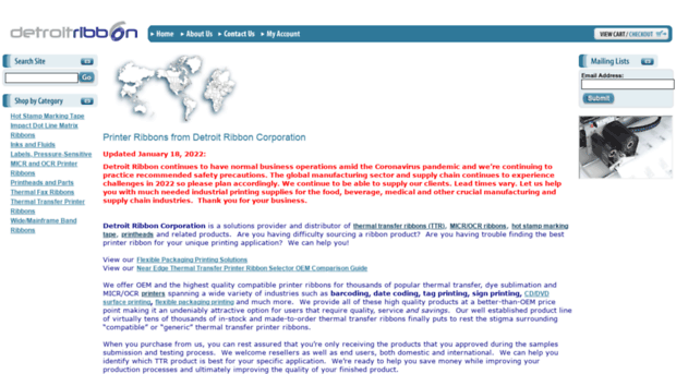 detroitribbon.com