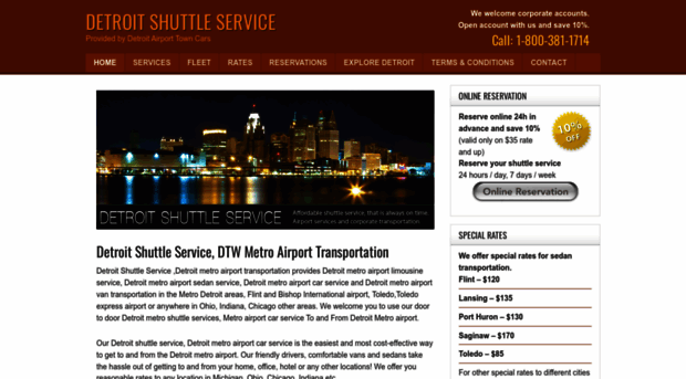 detroitshuttleservice.com