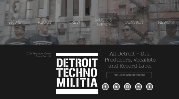 detroittechnomilitia.com