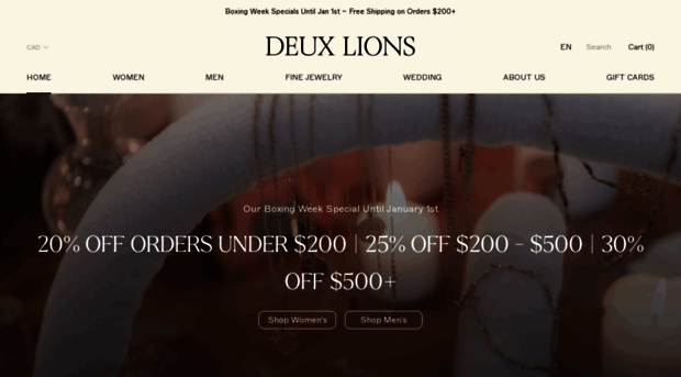 deuxlionsjewelry.com