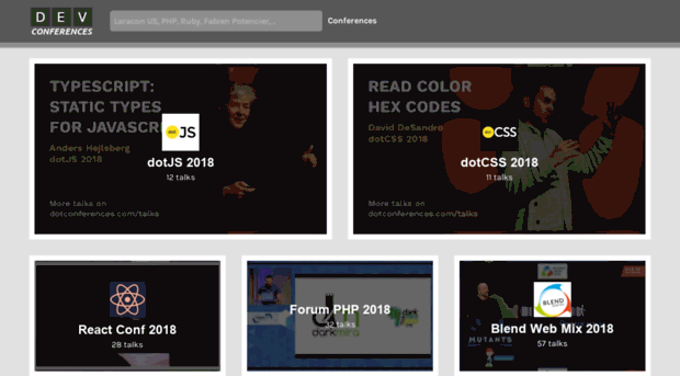 dev-conferences.com
