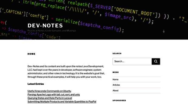 dev-notes.com