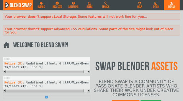 dev.blendswap.com