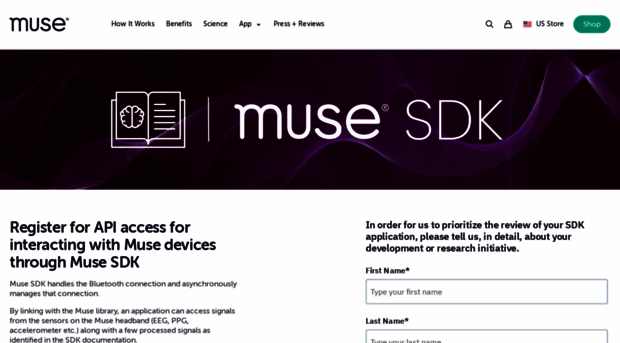 dev.choosemuse.com