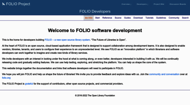 dev.folio.org