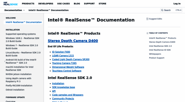 dev.intelrealsense.com