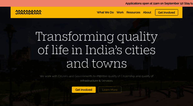 dev.janaagraha.org