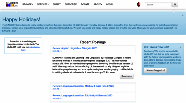 dev.linguistlist.org
