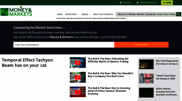 dev.moneyandmarkets.com