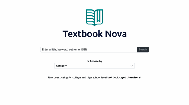 dev.textbooknova.com