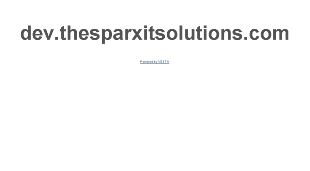 dev.thesparxitsolutions.com