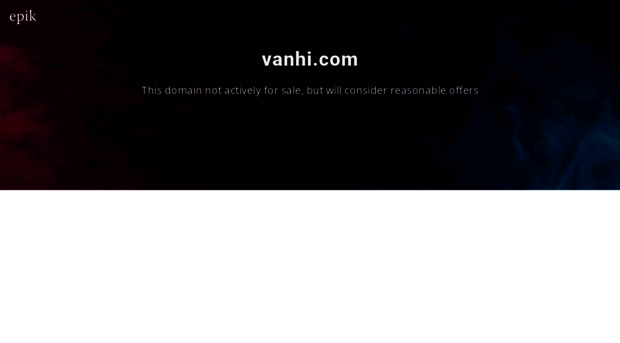 dev.vanhi.com
