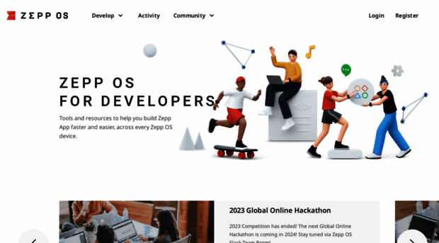 dev.zepp.com