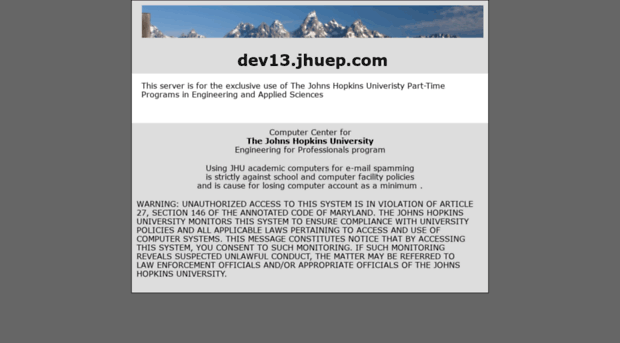 dev13.jhuep.com