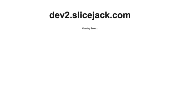 dev2.slicejack.com