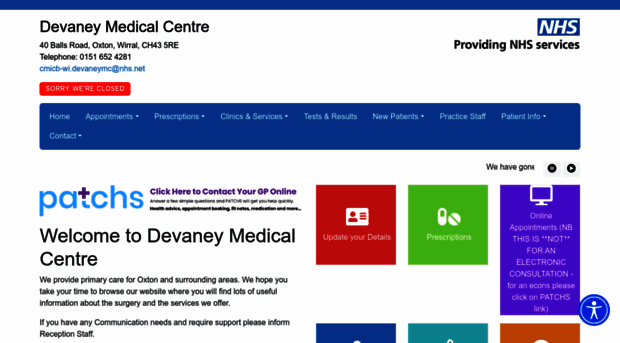 devaneymedicalcentre.nhs.uk