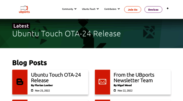 devblog.ubports.com