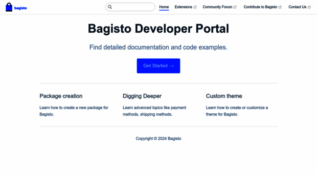 devdocs.bagisto.com