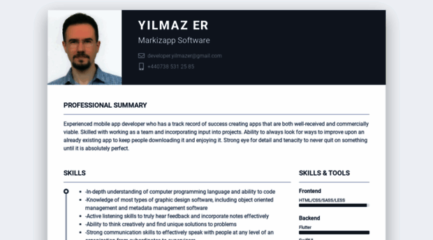 developer-yilmazer.com