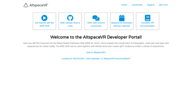 developer.altvr.com