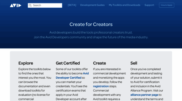 developer.avid.com