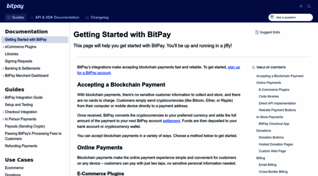 developer.bitpay.com