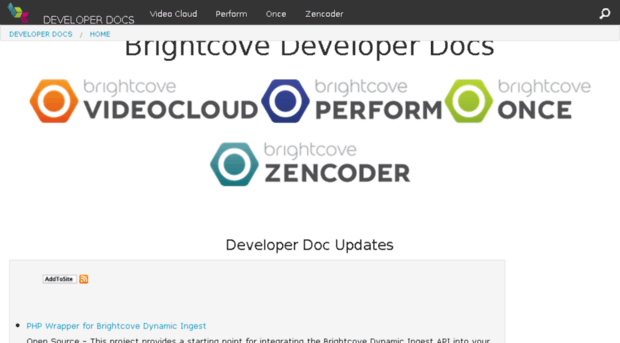 developer.brightcove.com