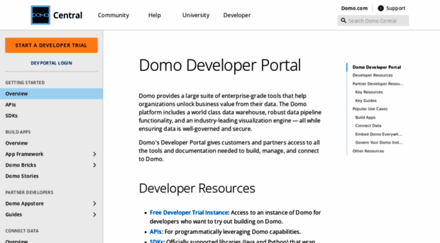 developer.domo.com