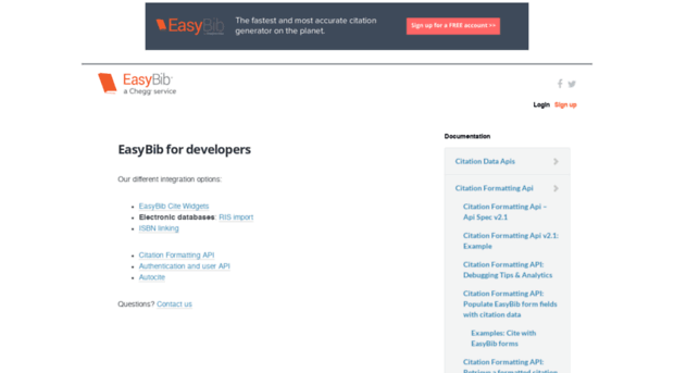 developer.easybib.com