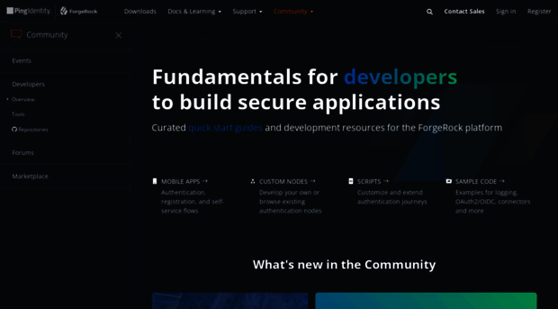 developer.forgerock.com