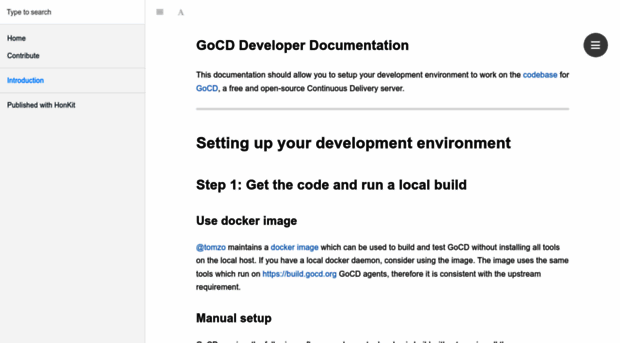 developer.gocd.org