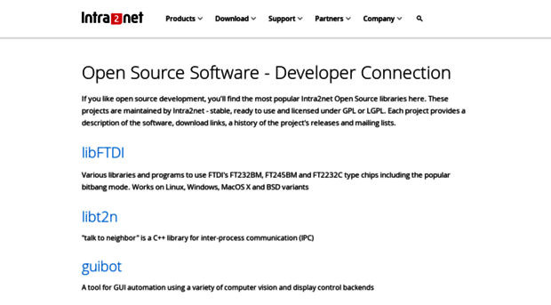 developer.intra2net.com