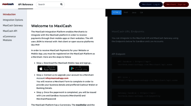 developer.maxicashapp.com