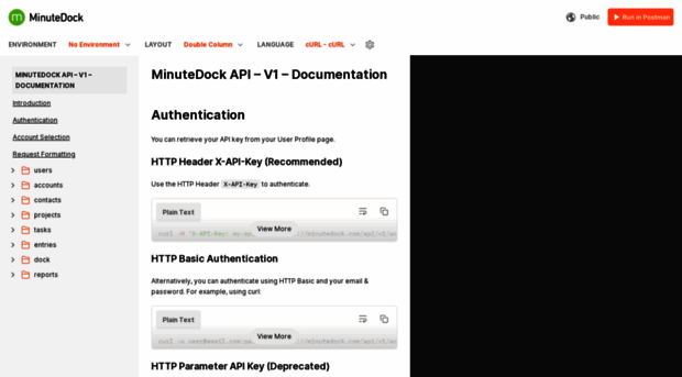 developer.minutedock.com