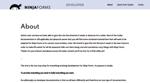 developer.ninjaforms.com