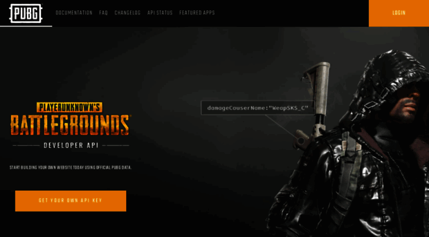 developer.pubg.com