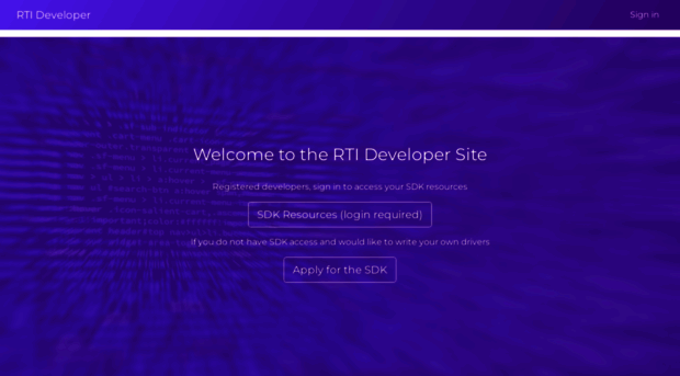 developer.rticorp.com