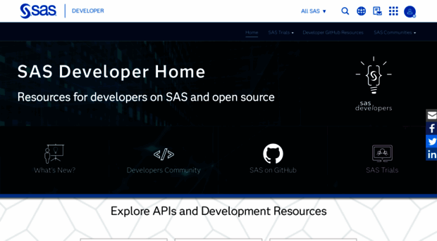 developer.sas.com