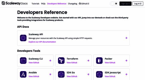 developer.scaleway.com