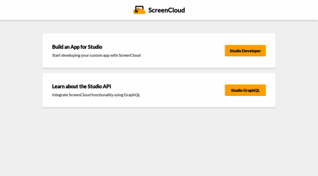 developer.screen.cloud