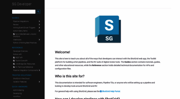 developer.shotgridsoftware.com