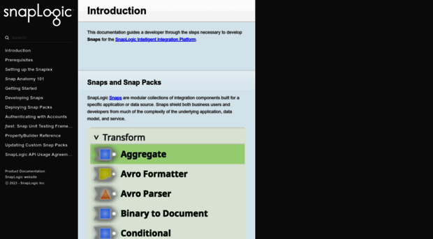 developer.snaplogic.com