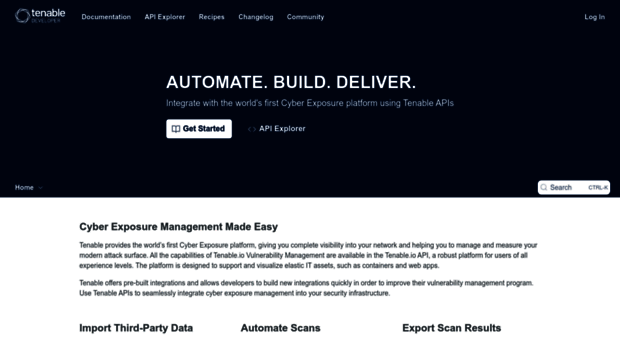 developer.tenable.com